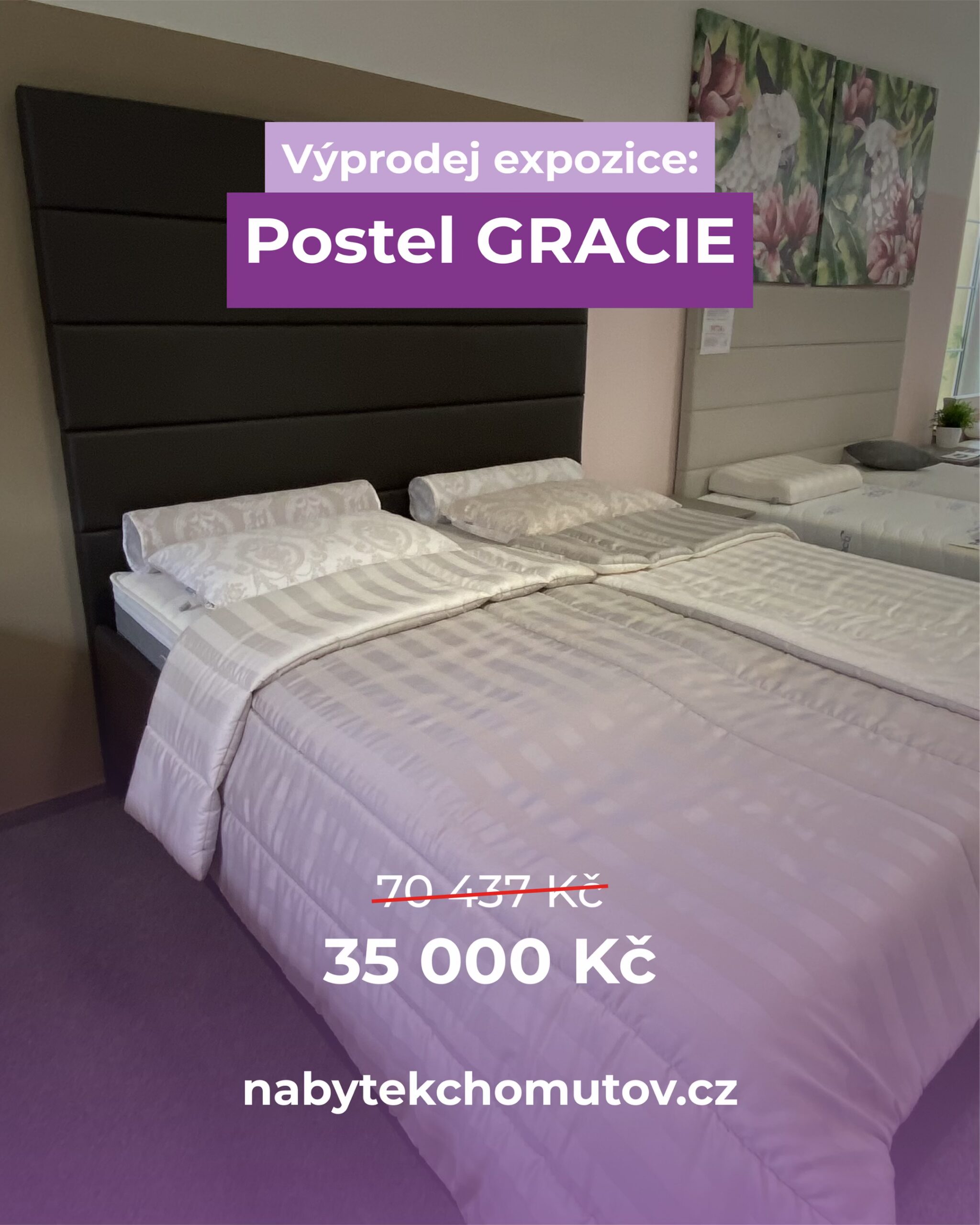 Postel POLSTRIN DESIGN Gracie – SLEVA 50 %